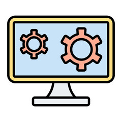 Obraz premium Gear Icon