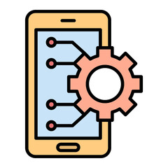 Mobile Settings Icon