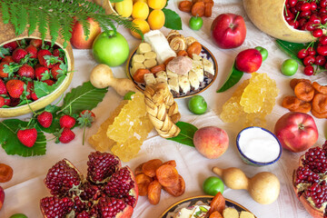 fruit on the table
