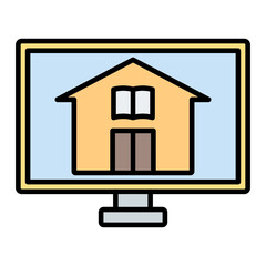 Online Library Icon