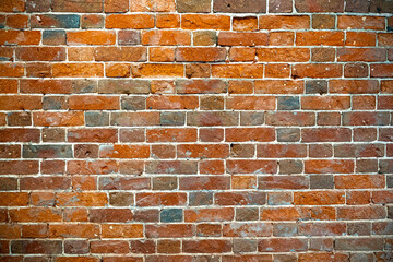 Vintage, old brick wall as texture or background in London