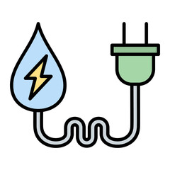 Water energy Icon