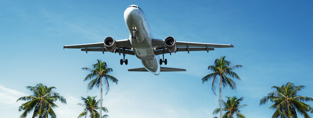 Flugzeug - Fliegen - Urlaub - Reisen