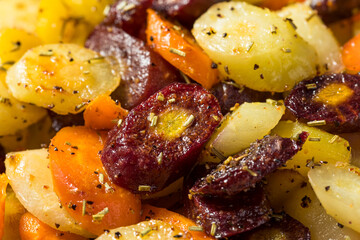 Homemade Organic Roasated Carrots