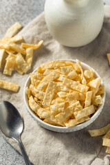 Homemade Fried Wonton Strips