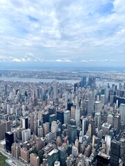 city skyline New York City