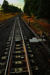 Fototapeta premium railroad in thailand
