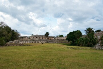 Fototapeta na wymiar Kabah ruins is a Maya archaeological site in the Puuc region of western Yucatan.
