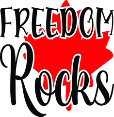 Canada Day vector illustration - red Happy Canada Day typography tshirt design, Canada maple leaf, July 1st greeting vector