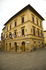 Castelnuovo Berardenga, Chianti, Toscana, Italia,borgo, medievale