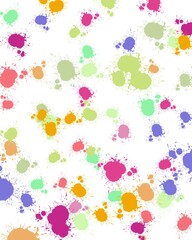 Abstract hand drawn watercolor background