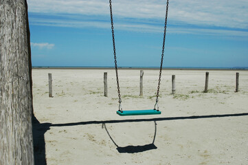 Balançoire baie du Mont Saint-Michel