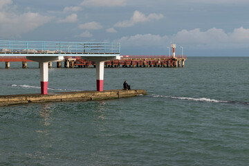 ferry boat in the harbor