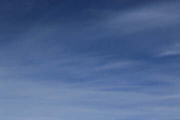 soft light white clouds and blue sky