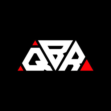 QBR triangle letter logo design with triangle shape. QBR triangle logo design monogram. QBR triangle vector logo template with red color. QBR triangular logo Simple, Elegant, and Luxurious Logo...