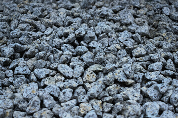 Abstract background. Pebble stone for decoration.