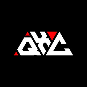 QXC triangle letter logo design with triangle shape. QXC triangle logo design monogram. QXC triangle vector logo template with red color. QXC triangular logo Simple, Elegant, and Luxurious Logo...