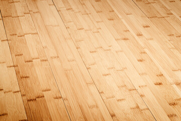 bamboo wood slats floor