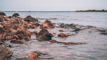 beach and rocks