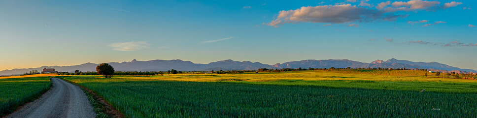 Hermitage of Loreto in Huesca. hermitage in alberca de loreto spain aragon huesca. cradle of san lorenzo