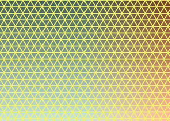 Abstract color Low-Polygones Generative Art background illustration