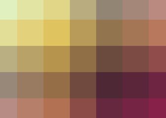 Obraz premium Abstract color Low-Polygones Generative Art background illustration