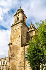 Fototapeta na wymiar Church and convent of San Francisco in Santiago de Compostela - Galicia, Spain