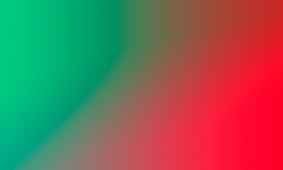 red and green background with soft gradient color transition © LIUBOMYR