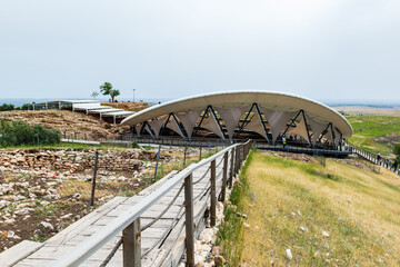 Göbekli Tepe (Gobeklitepe in English), a Neolithic archaeological site near the city of Sanliurfa...