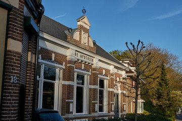 Apeldoorn, Netherlands - April 19, 2022 - A street close the center of the town at the beginning of...