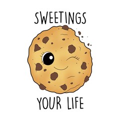 illustration of a cookie 