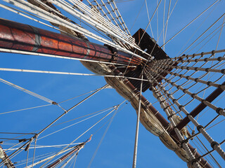 Fototapeta premium mast of the ship