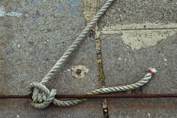 Cordes, bouts d'amarrage