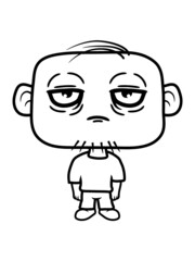 Augenringe Depressiver Mann 