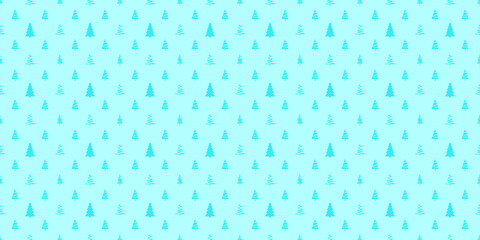 Seamless colored pattern with christmas trees. Abstract geometric wallpaper. Print for textiles, fabrics, polygraphy, posters