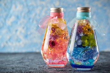 ハーバリウム　室内撮影