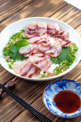 日本の刺し身　和食イメージ