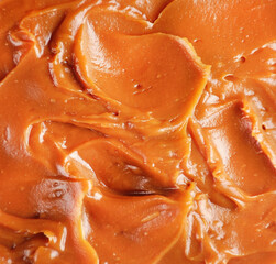 Spread caramel texture