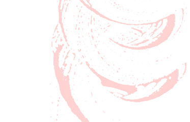 Grunge texture. Distress pink rough trace. Fetchin