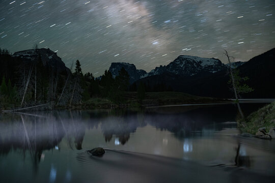 Squaretop Mountain, a prominent peak in the Wind River Range, re