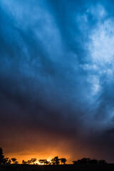 storm clouds timelapse