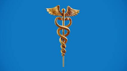 Caduceus Medical Symbol Ukraine