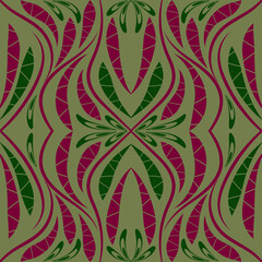 Folk flowers print Floral pattern Ethnic art