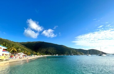 Obraz premium Cane Garden Bay, Tortola British Virgin Islands