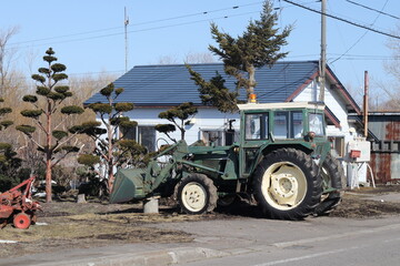 Obraz premium トラクター