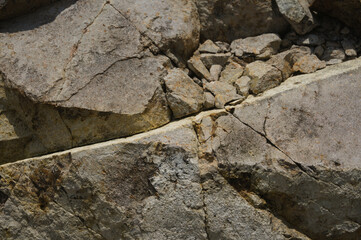 Natural stone texture with a variety of natural patterns. Images are suitable for use as wallpaper, background images, or graphic resources