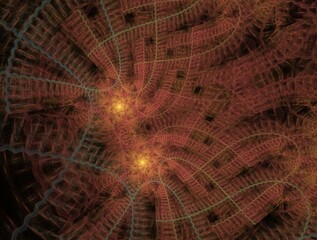 Imaginatory fractal abstract background Image