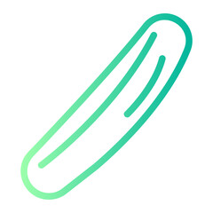 cucumber gradient icon