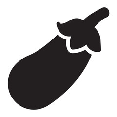 eggplant glyph icon