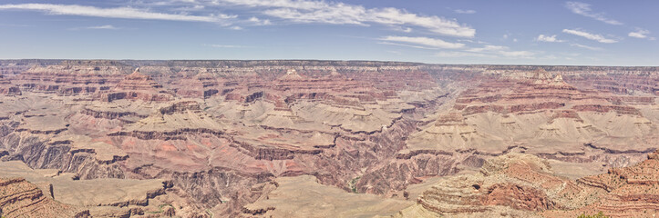 Fototapeta na wymiar Panorama of Grand Canyon Landscape During the Day